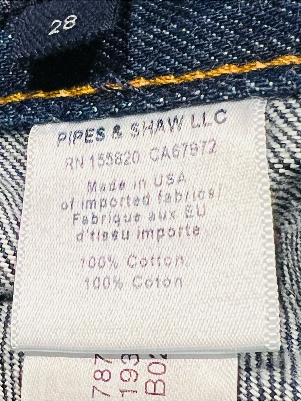 NWOT Veronica Beard Dylan High-Rise Straight Cuffed Jeans Sz-28 - Picture 7 of 8